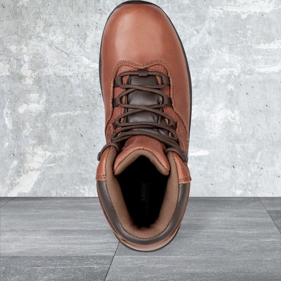 NIB Max Kobuk, Brown, Hiker Style, Waterproof, MaxTRAX Slip Resistant, Work Boot main image 4